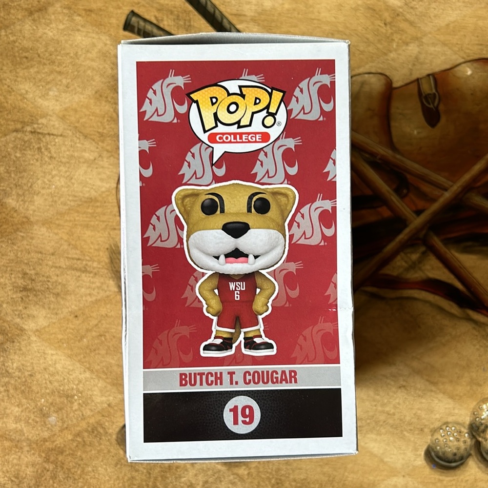 Butch T Washington State WSU Cougars Funko Pop - Picture 4 of 5